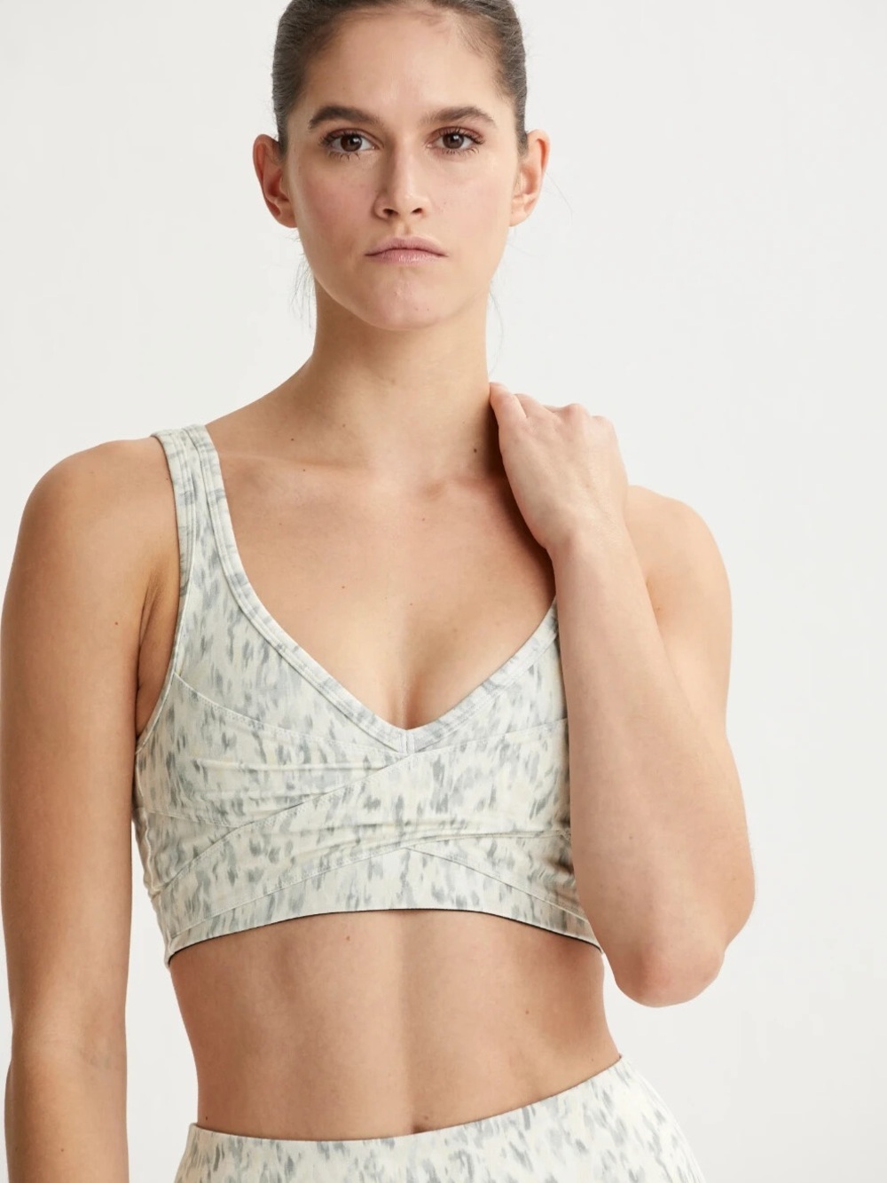 Varley Kellam Bra in Mint Ink (Med)